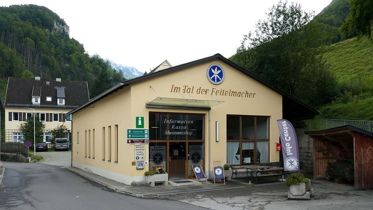 Info Center van Openluchtmuseum Trattenbach 